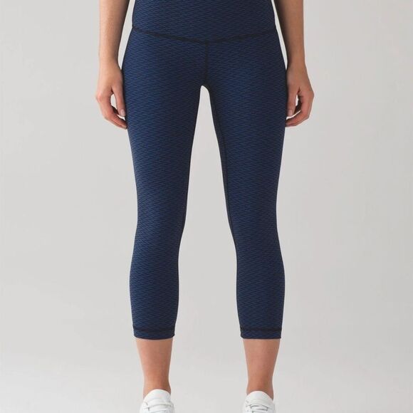 lululemon athletica Pants - Lululemon Athletica Blue Leggings Performance